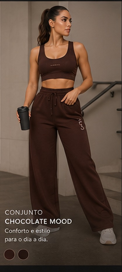 Conjunto Chocolate Mood
