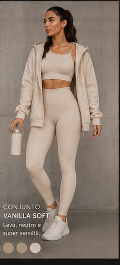 Conjunto Vanilla Soft